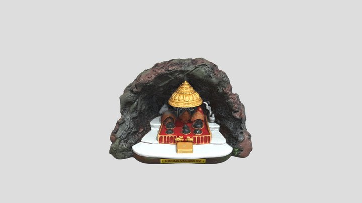 Sacred Mata Vaishno Devi Shrine (Trikuta Hills) 3D Model