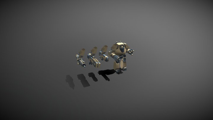 Contemtor Dreadnought 3D Model