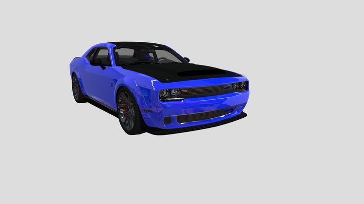 dodge-demon-srt 3D Model