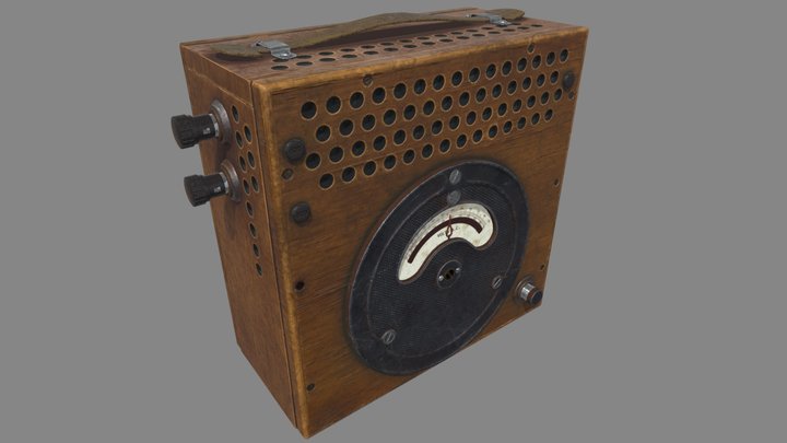 Old_Voltmeter 3D Model