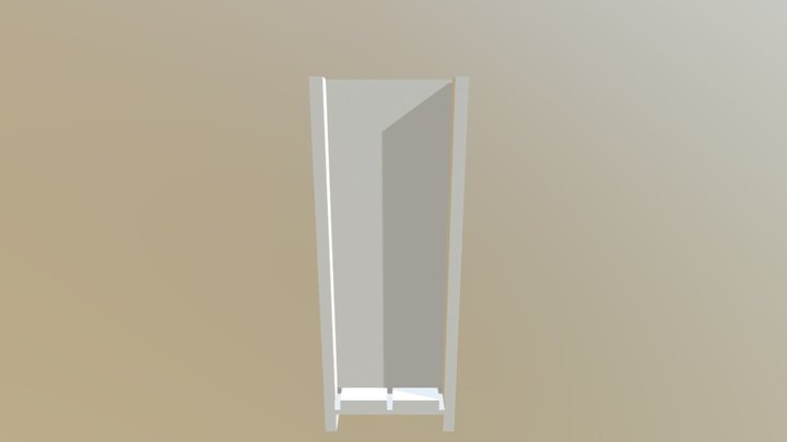 Cutaway Window 3D Model