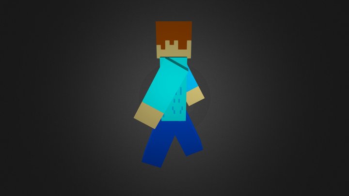 Steve 3D Model