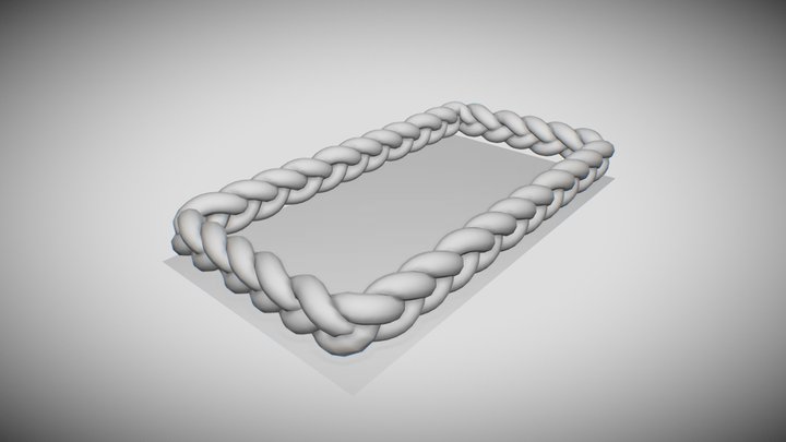 Trança-de-berço-130x70 3D Model