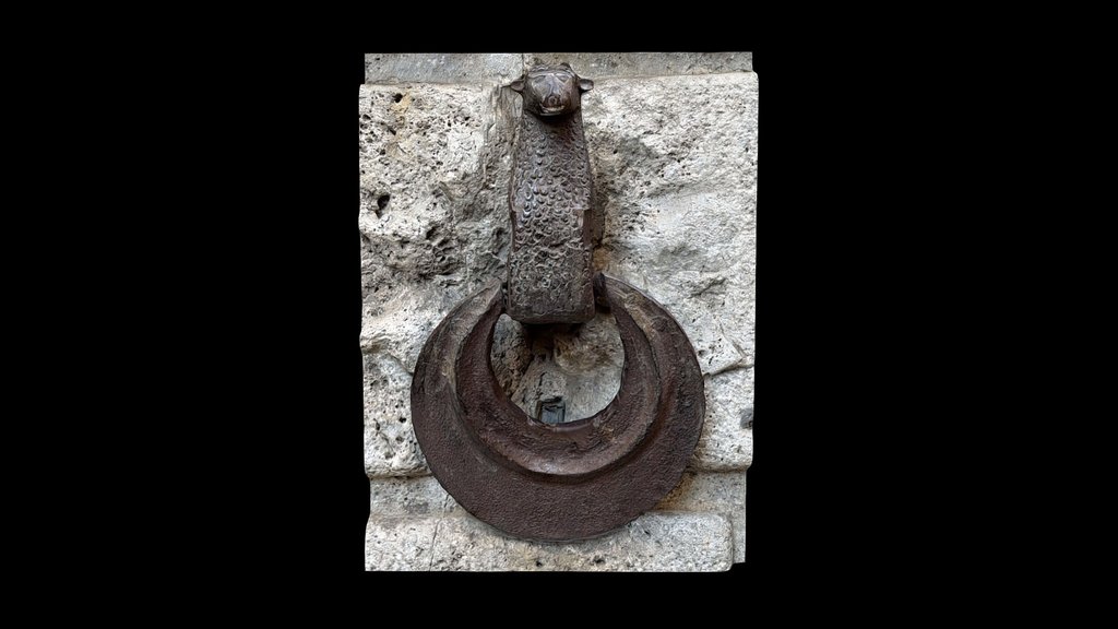 Siena - Wrought Iron Horse Tether (Scaniverse)