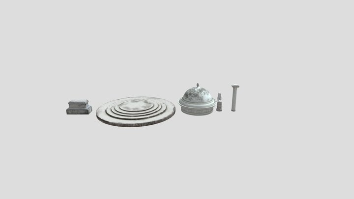 Faerie garden, Kit 3D Model