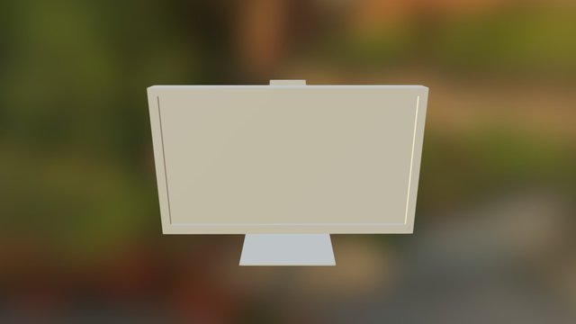Computer Monitor 3D Model