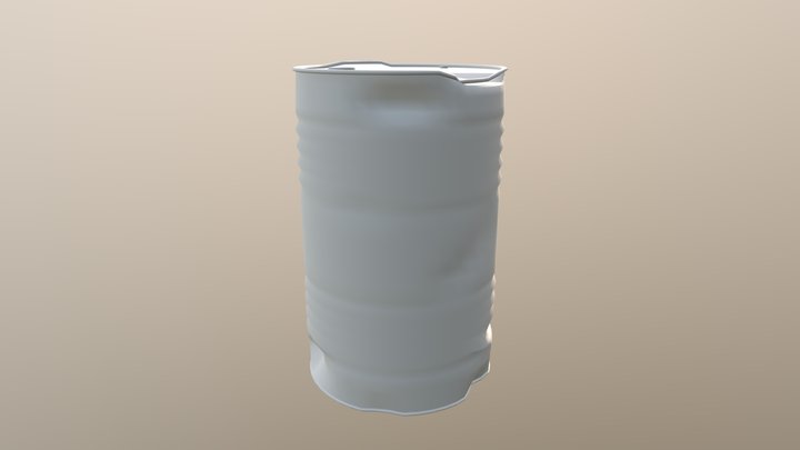 Barrel 3D Model