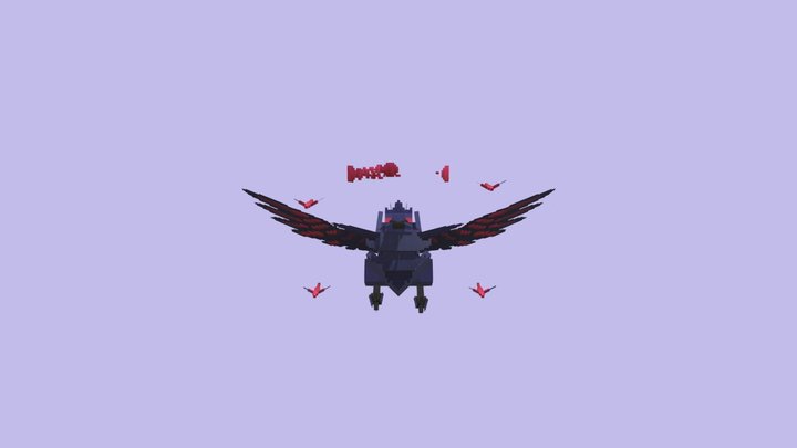Corviknight gigantamax cobblemon 3D Model