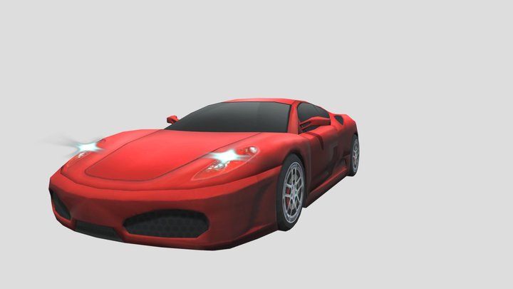 fast racing 3d - ferrari – Gratis 3D-model STL