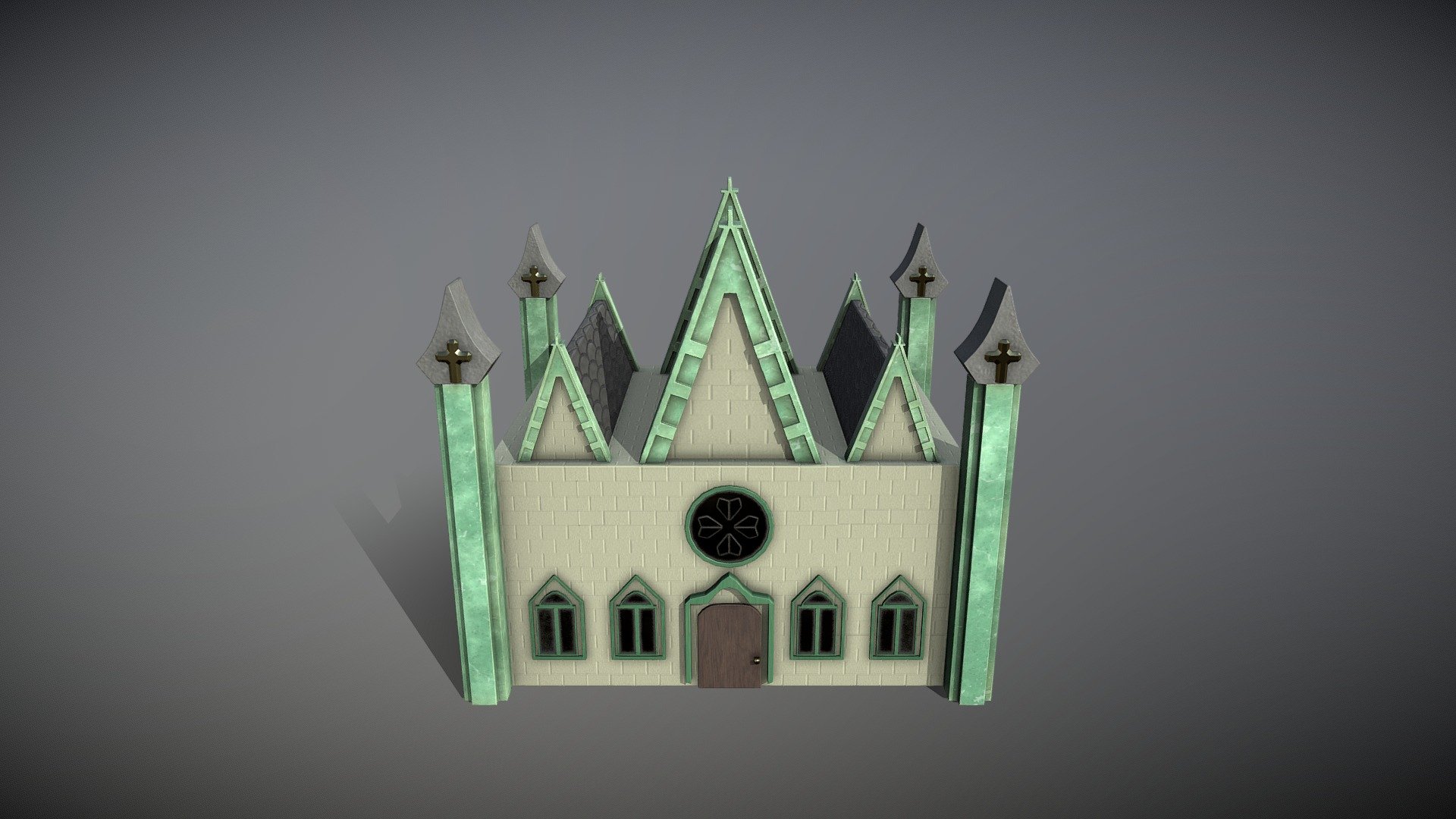 Neo-Gothic House - Student Nr. 501918
