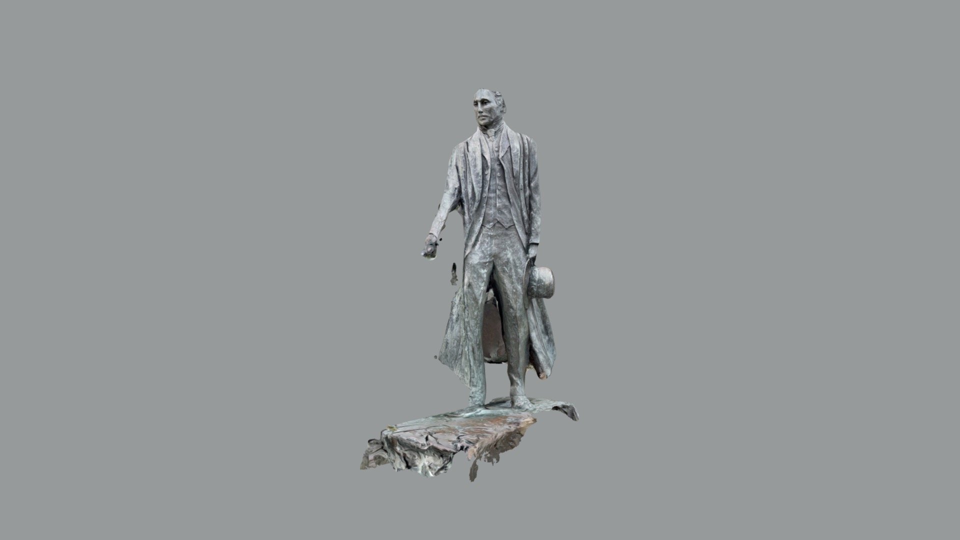 Tesla Statue Experiment