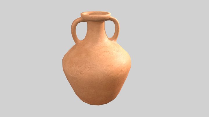 Middle Age Byzantine Amphora 3D Model
