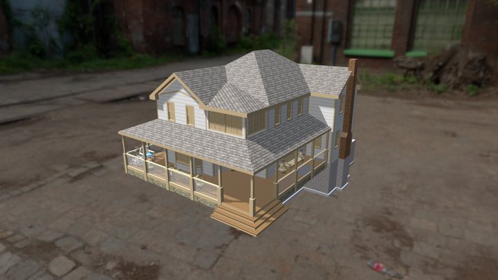 furnished house – Modelo 3D gratuito STL