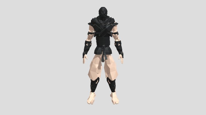 Black^ninja 3D Model