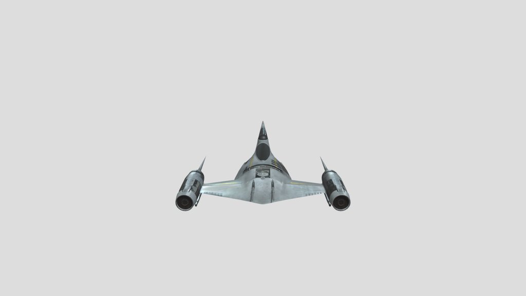 Mandalorian's Nubian N1 Naboo starfighter