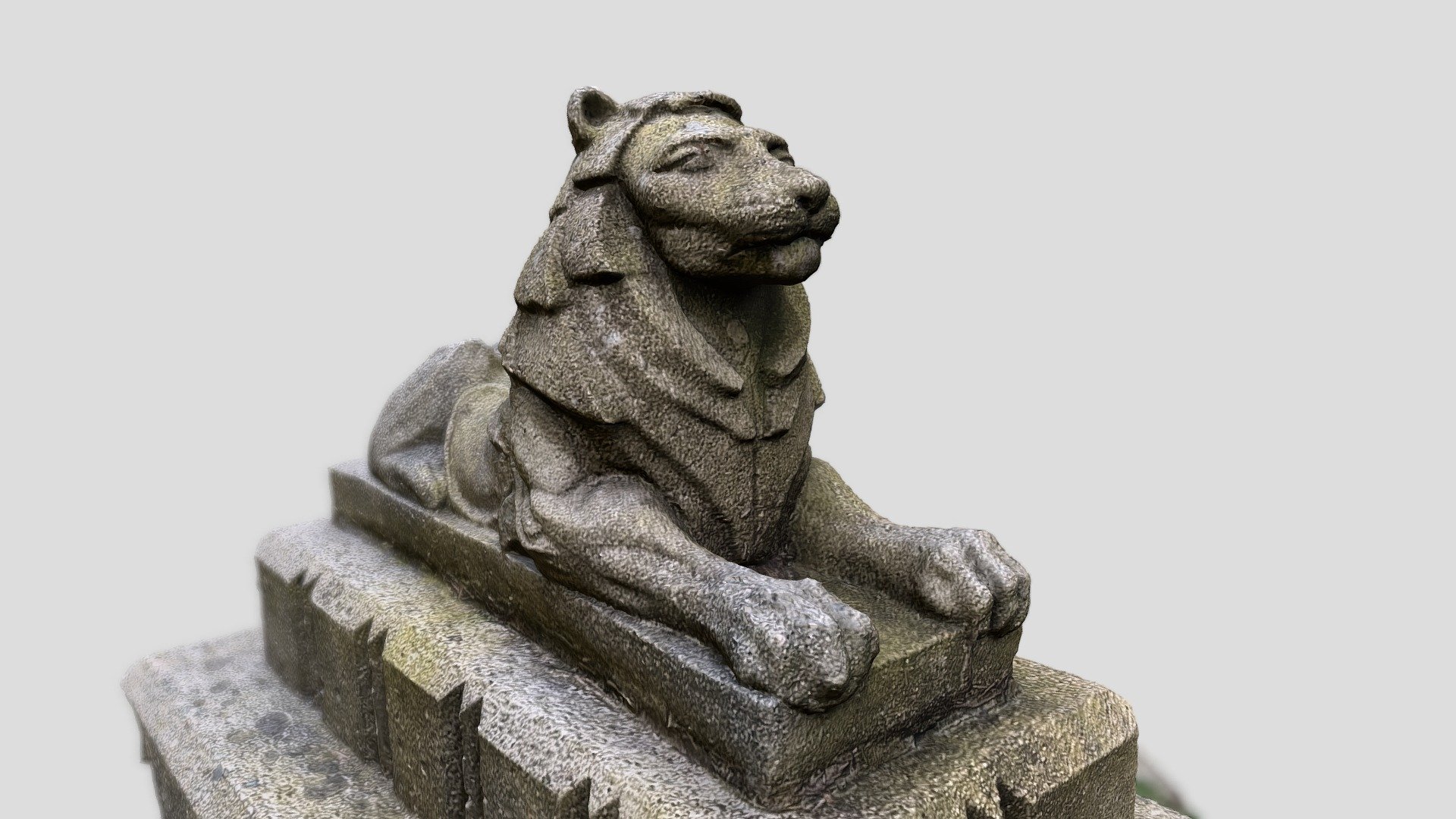 RealityScan test - Lion Sculpture