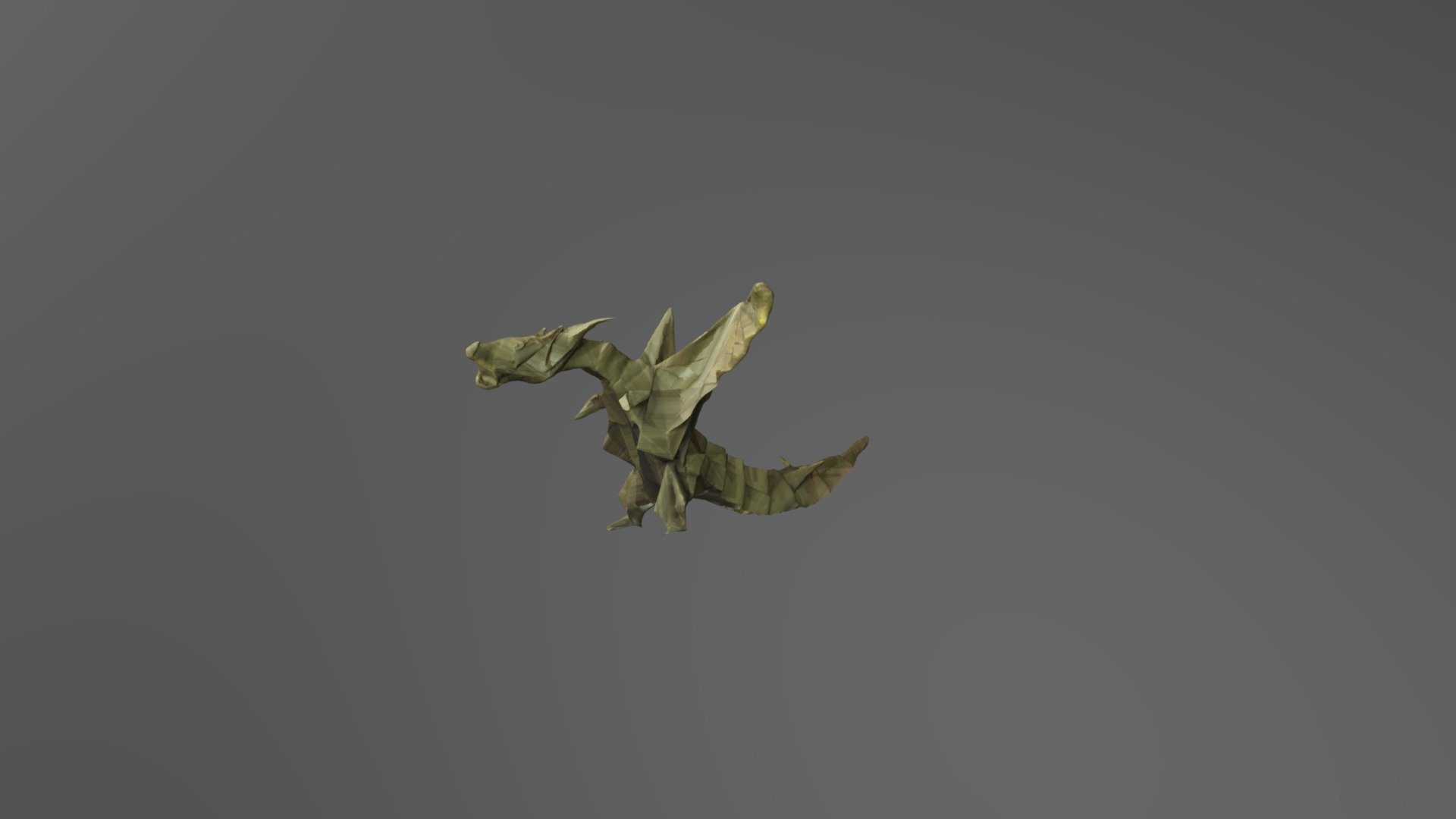 Origami Dragon - 3D model by Emily Chin (@emilychin18) [3eed70b ...