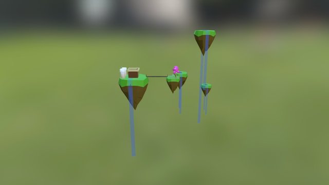 floating island 3D Model