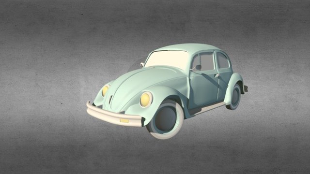 Vocho 3D Model