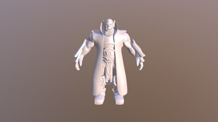 Thrall Orc 3D Model