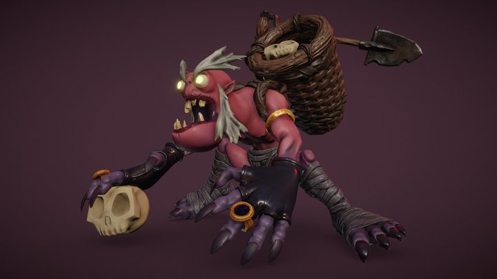 Ghoul Scavenger 3D Model