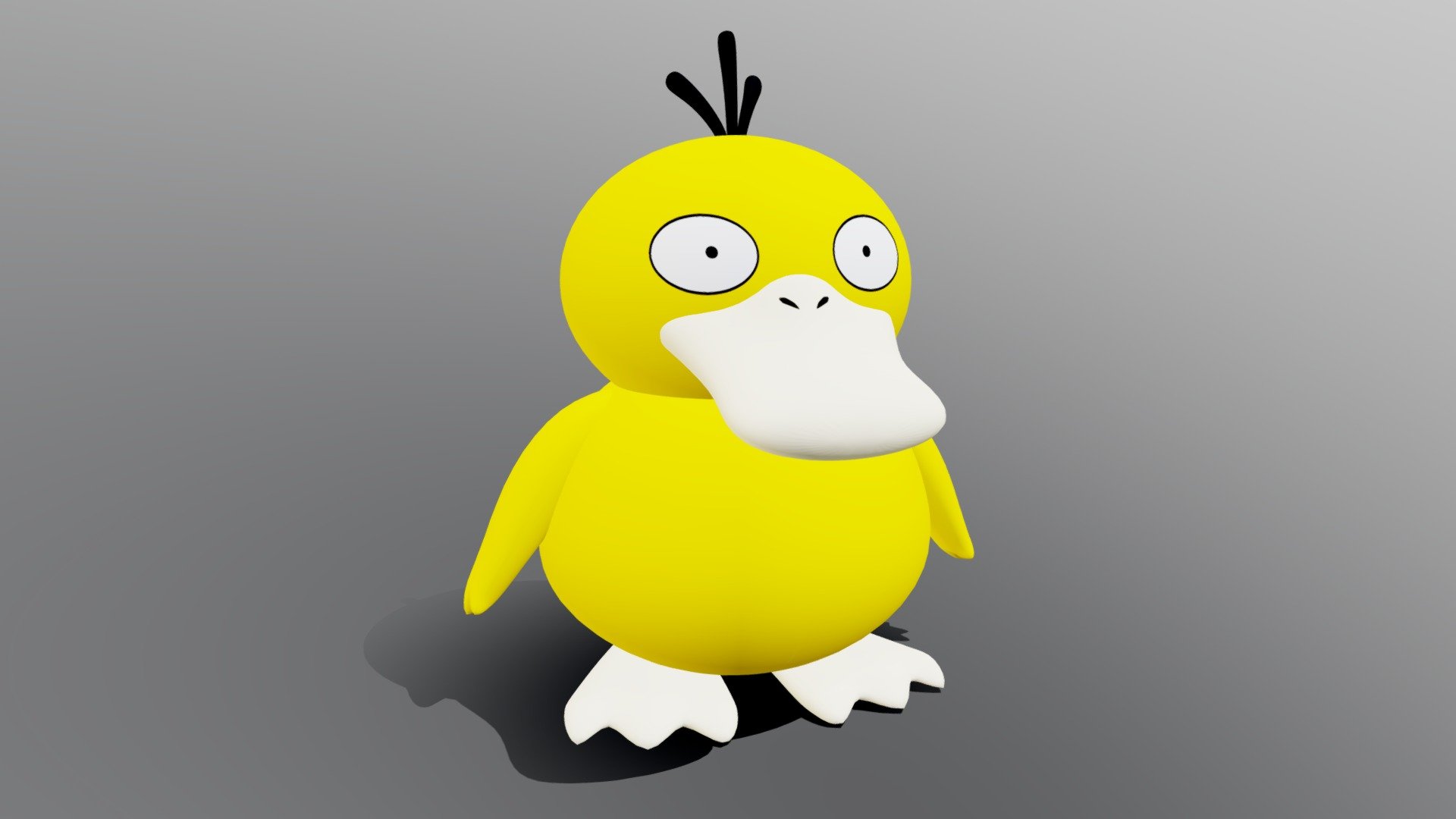 Psyduck コダック 3d Model By Megaudon Megaudon 3eef740