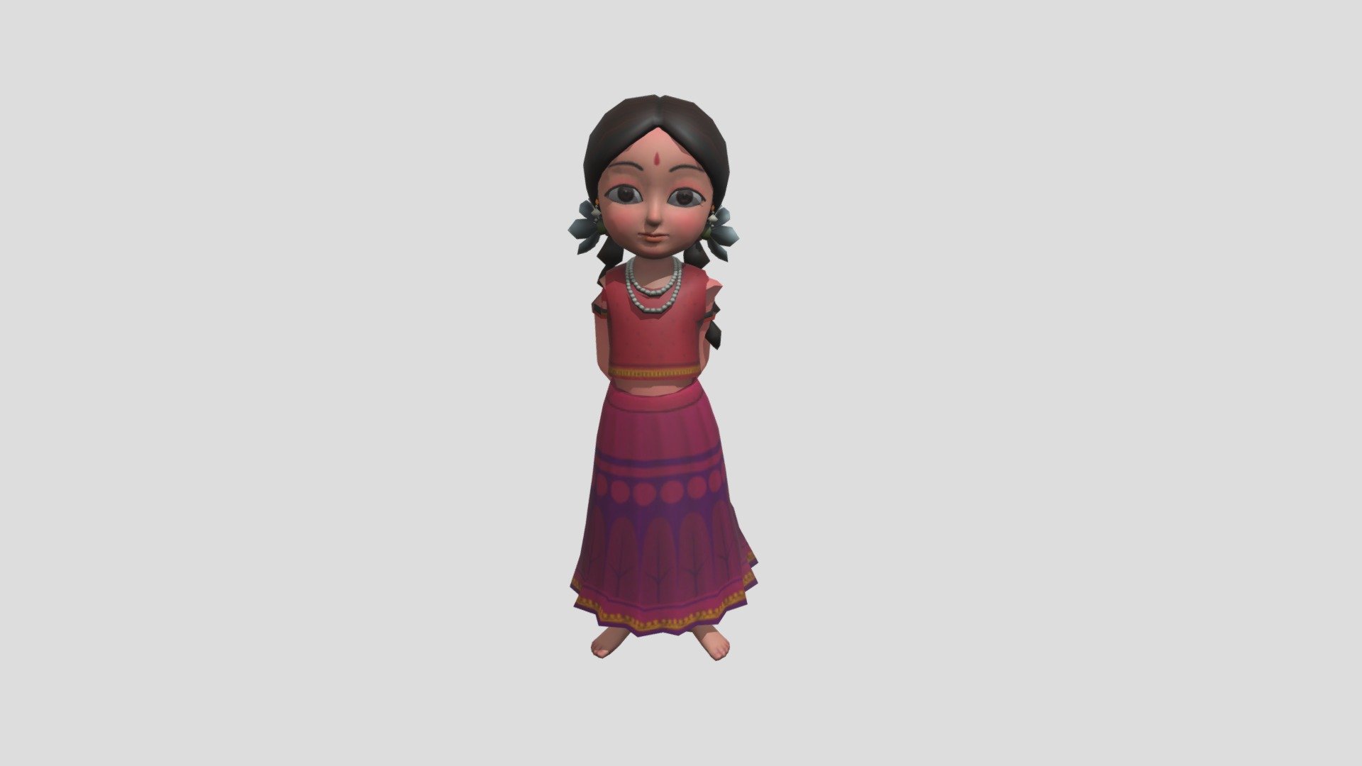 Radha — Sketchfab embed 3D viewer