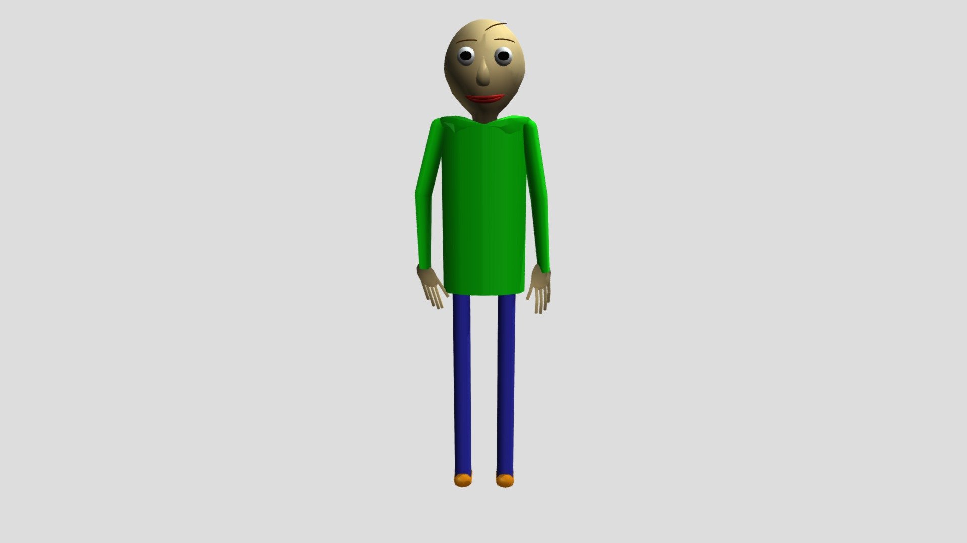 Baldi - Download Free 3D model by Huggy's Company (@HuggyCompany ...