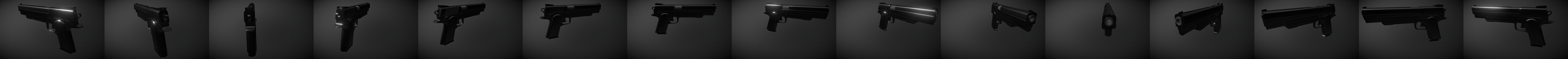 FPS Gun 3D Model