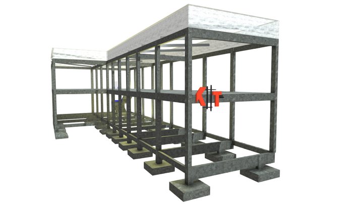 Edificação Comercial em Barra do Corda - MA 3D Model