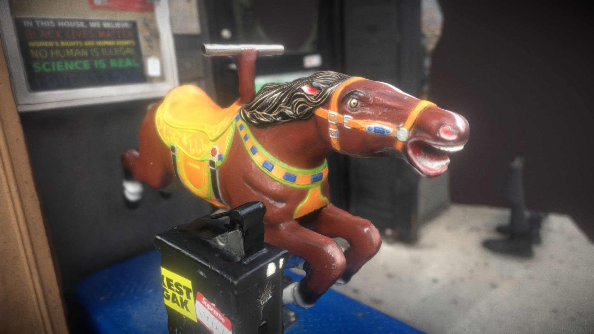 kiddie joy ride 3D model by Rosalie Yu (rosalieyu) [3ef2a5a] Sketchfab