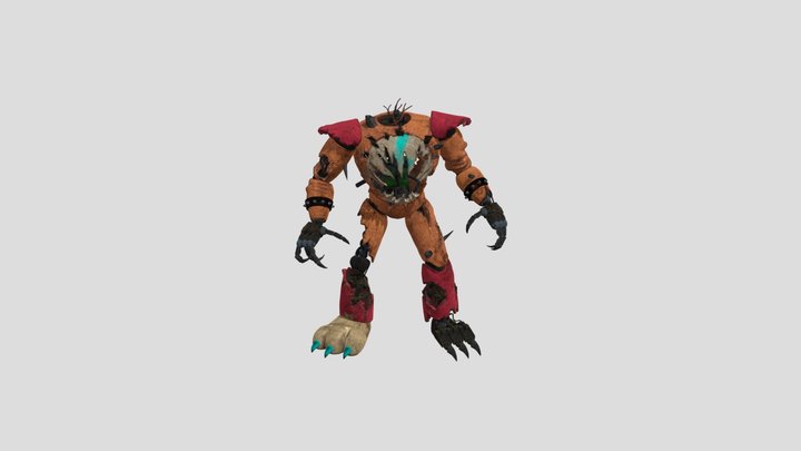 fnaf sb ruin freddy 3D Model