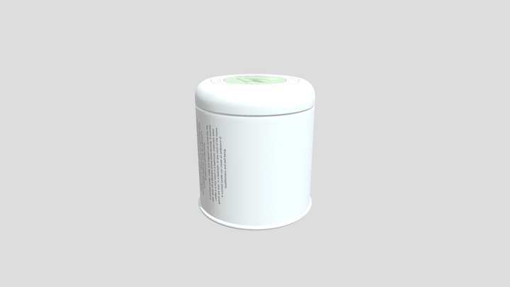 Cosmatic container box 3D Model