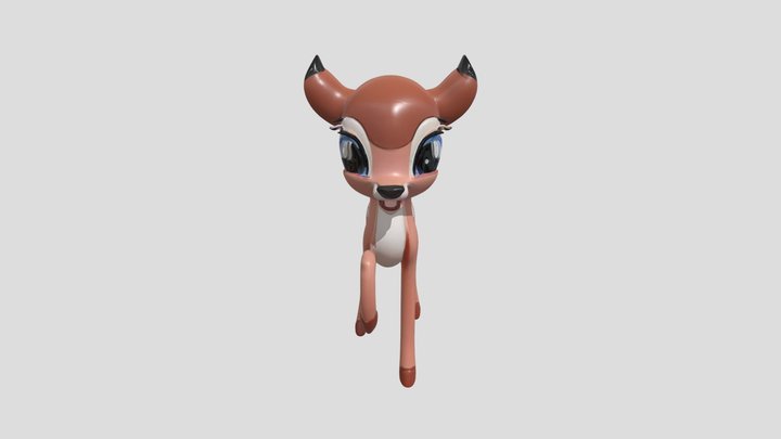 Faliine The Deer – Free 3D Model STL