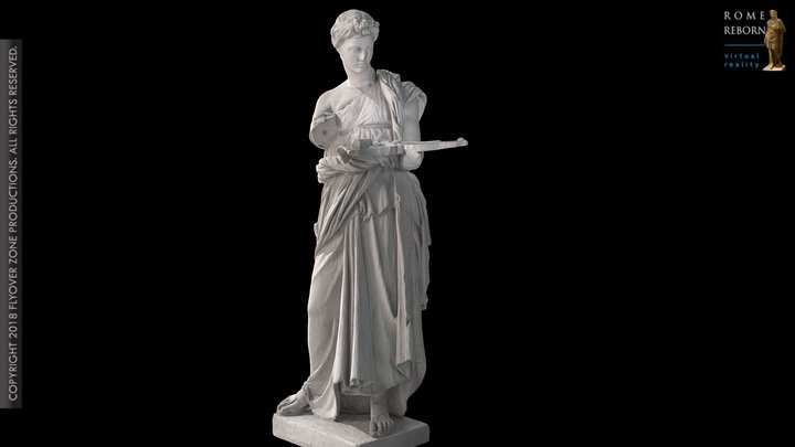 3D rendering of Girl of Anzio