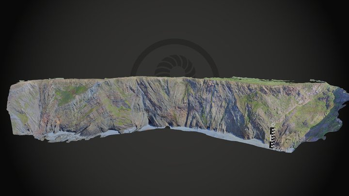 Hartland Quay, Cornwall 3D Model