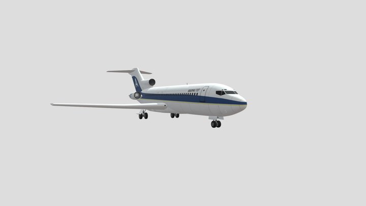 Boeing727 3D Model