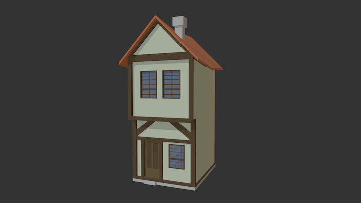 Medieval building [003] 3D Model