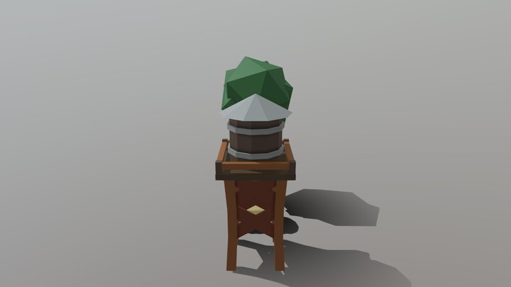 Outsourcing work. 3D Model