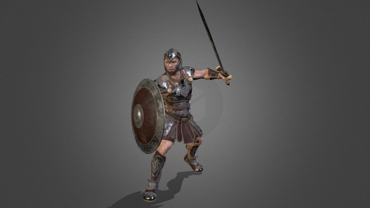 Warrior 3D Model