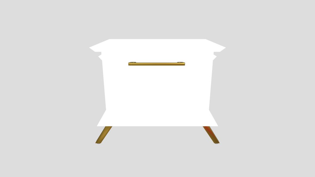 Classic Modern Bed Side Drawer