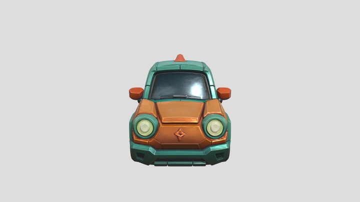 Weapon Stylized Car Advanced Model