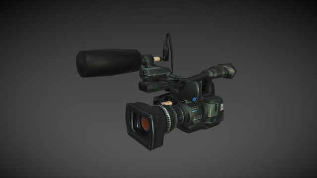 Camera 3D Model