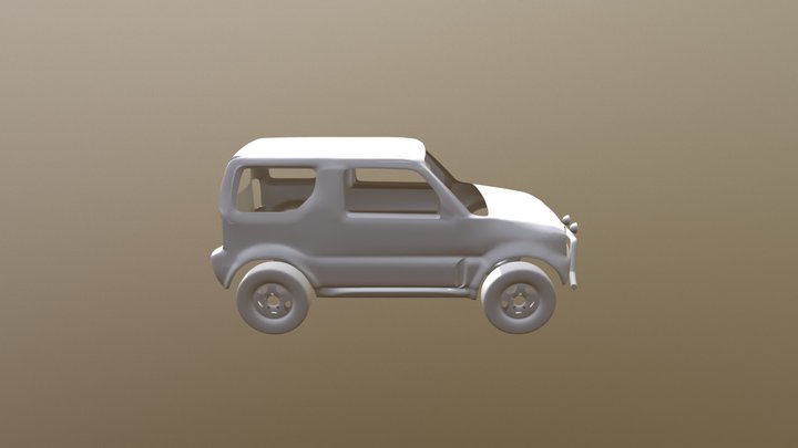 Suzuki Jimmy Jeep 3D Model