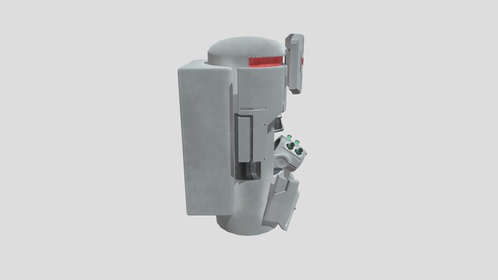 Health Station 3D Model