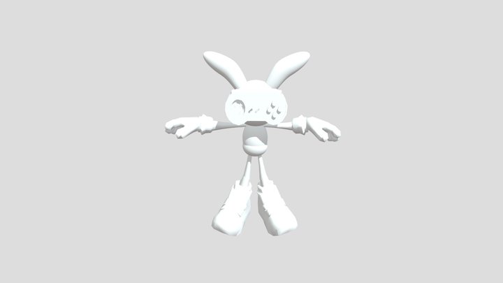 Sonic riders sam 3D Model