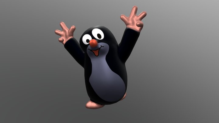 Mole 3D Model