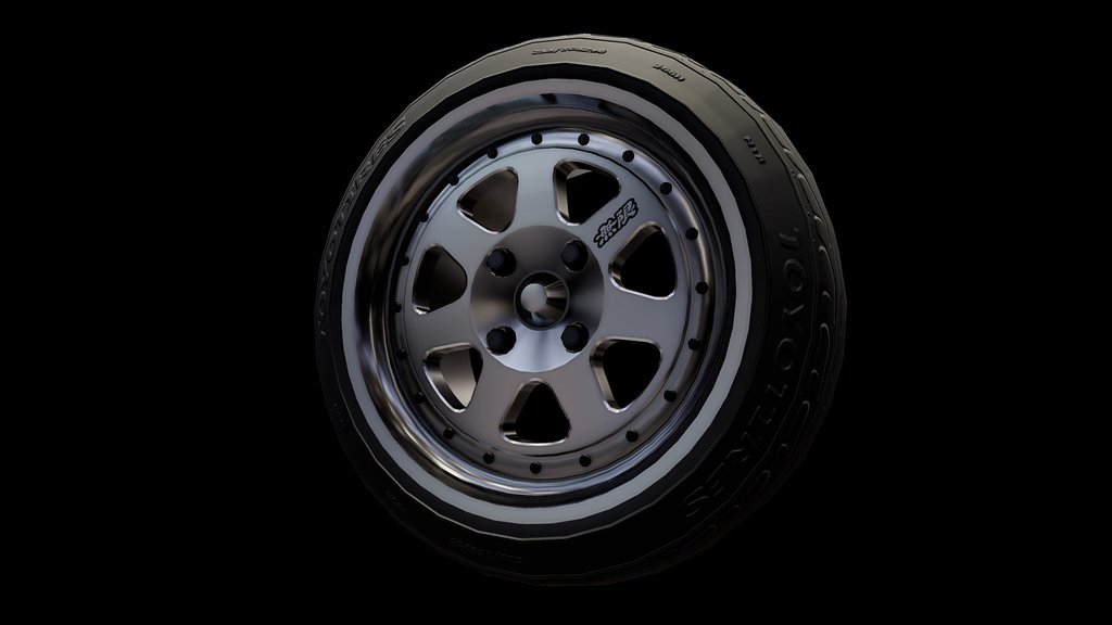 Mugen M7 Tuner Car Wheel