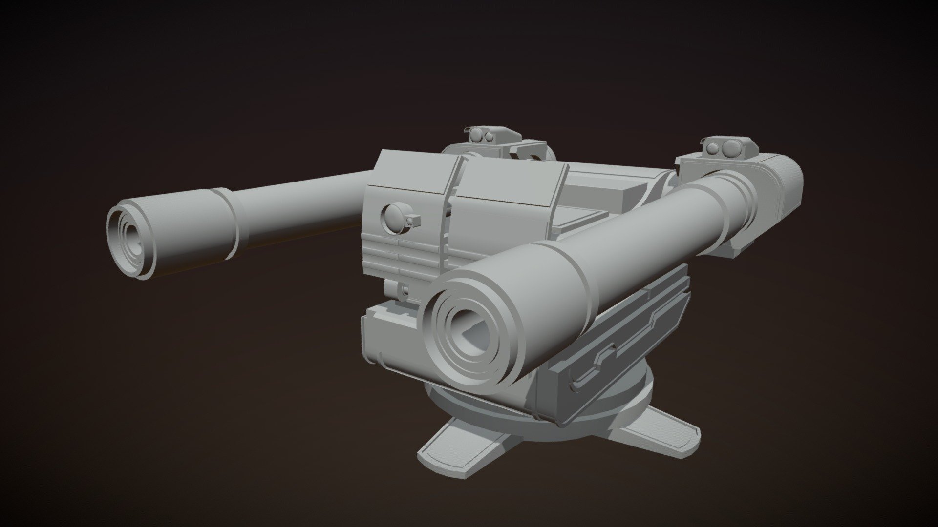 Auto Turret - Download Free 3D Model By Spynorbays [3efcde6] - Sketchfab