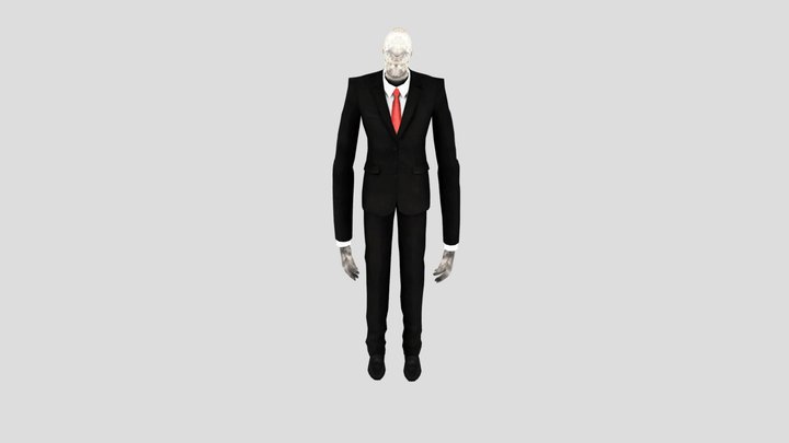 Slender Man 3D Model